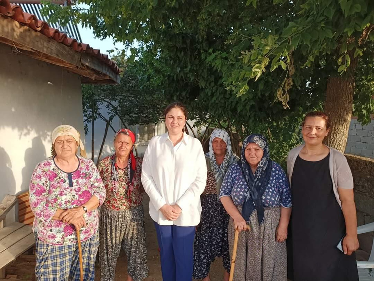 AK Parti İl Başkanı İba köy ziyaretlerinde bulundu
