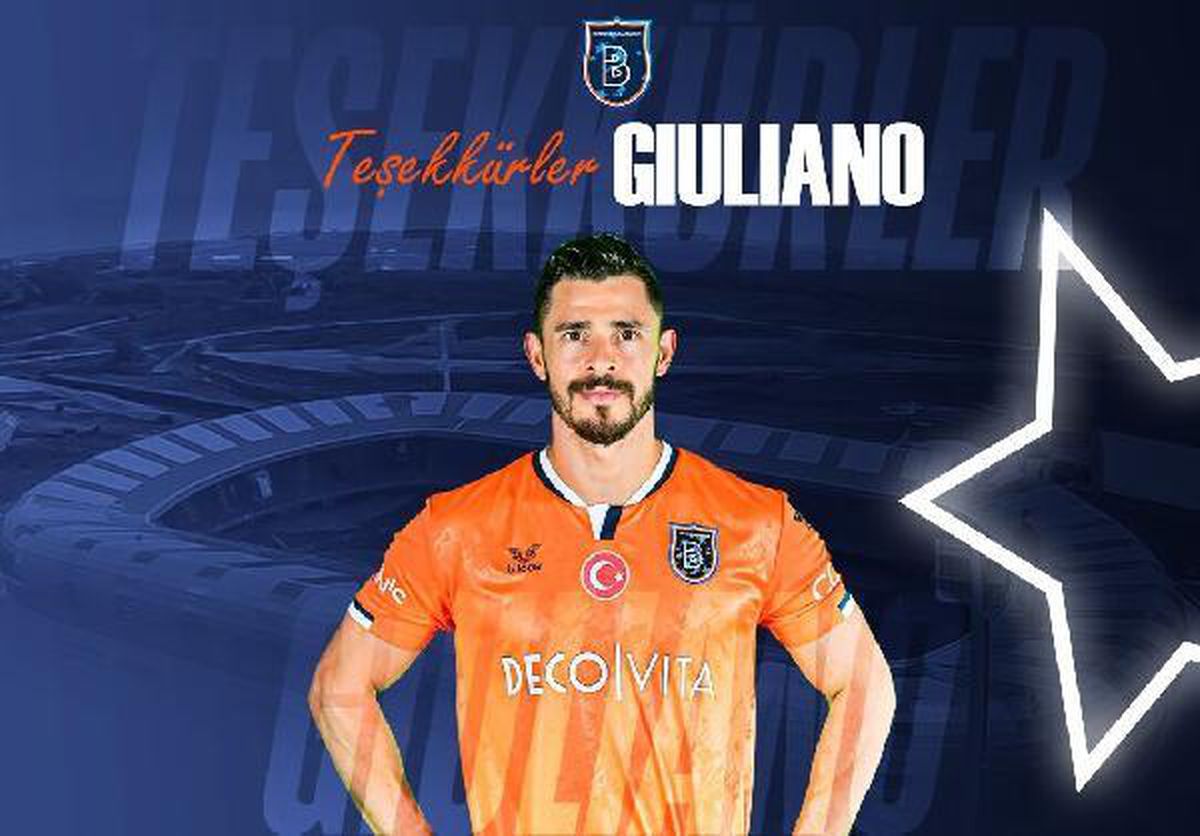 Başakşehir\'de Giuliano ile yollar ayrıldı