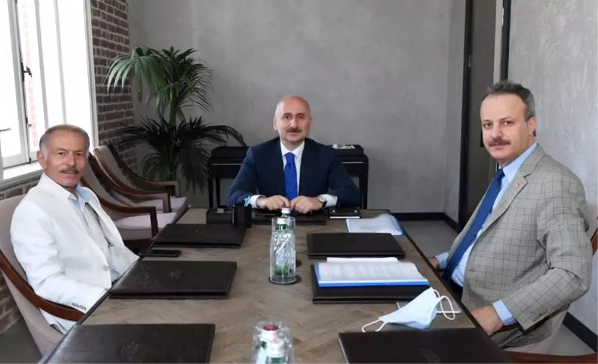 Başkan Aydıner, Bakan Karaismailoğlu ile bir araya geldi