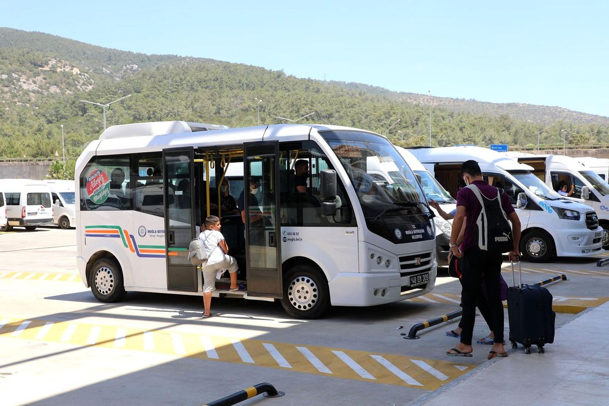 Bodrum\'a yeni otogardan her 5 dakikada servis