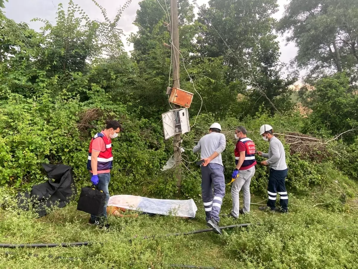 Son dakika haberleri... Elektrik akımına kapılan şahıs hayatını kaybetti