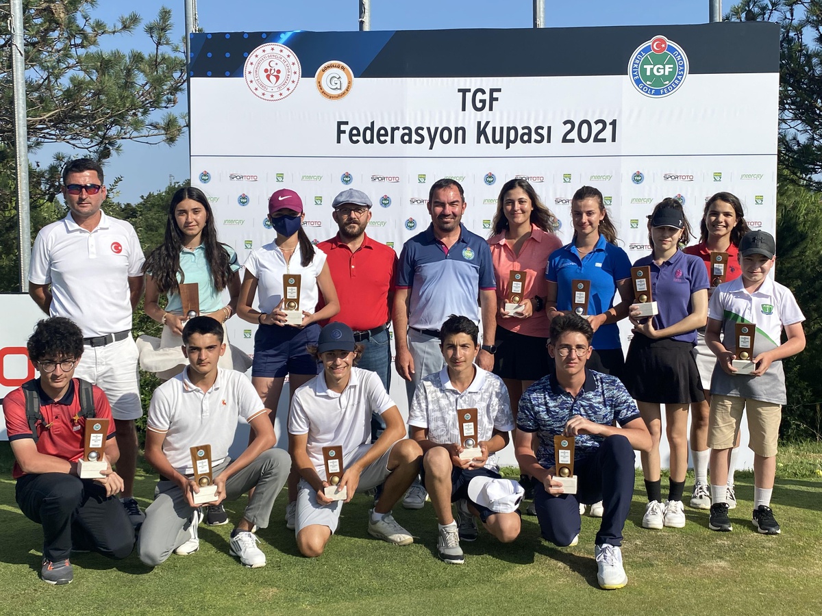 Golf Federasyonu tarafından düzenlenen Federasyon Kupası\'nda ilk gün sona erdi