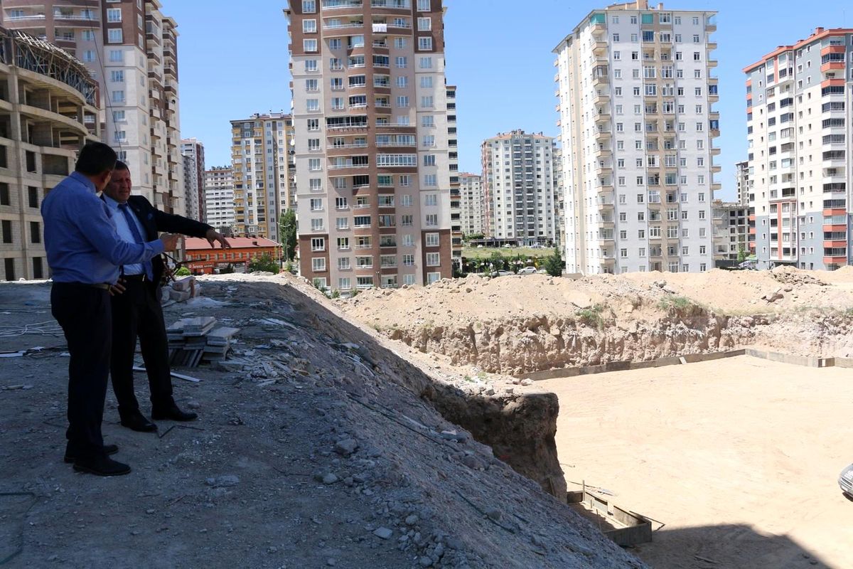 Kayseri\'de Spor Lisesi inşaatı başladı