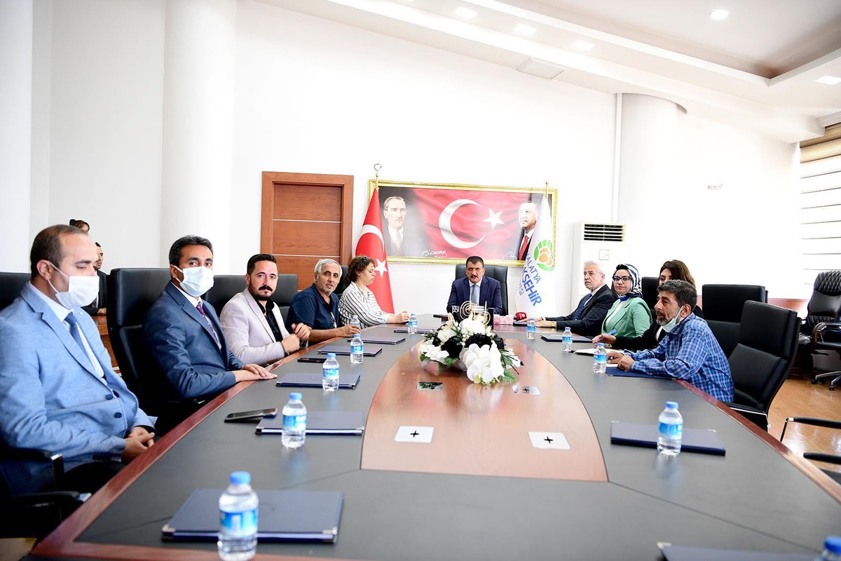 Kültür Yaşam Derneğinden Başkan Gürkan\'a ziyaret