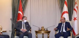 MÜSİAD Genel Başkanı Abdurrahman Kaan, KKTC'de temaslarda bulundu