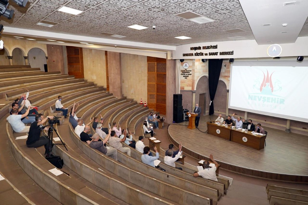 Nevşehir Belediye Meclisi Temmuz ayı toplantısı yapıldı