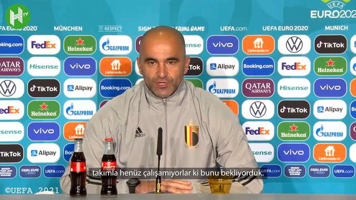 Roberto Martinez, De Bruyne ve Hazard\'ın Durumu İle İlgili Konuştu