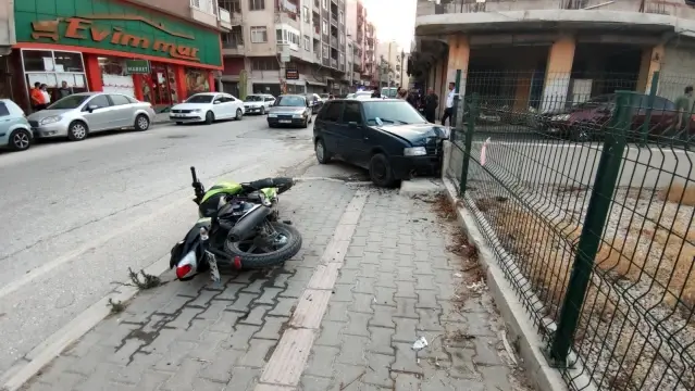 Samandağ'da trafik kazası: 2 yaralı