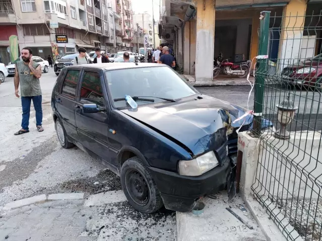 Samandağ'da trafik kazası: 2 yaralı