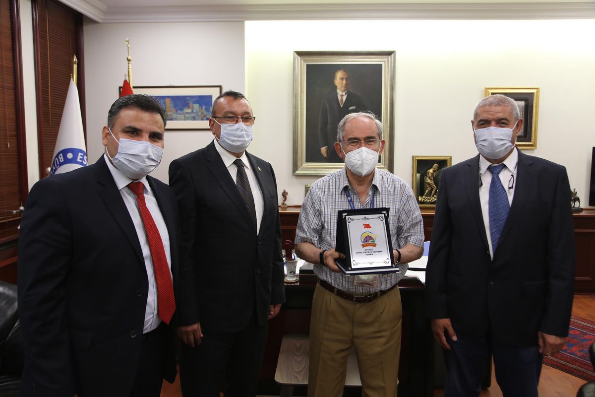 ZEYDER\'den, Yılmaz Büyükerşen\'e ziyaret