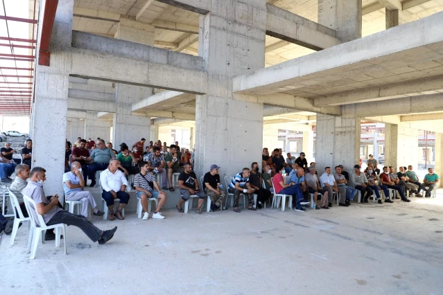 Alanya'da yeni sanayi sitesinin kuraları çekildi