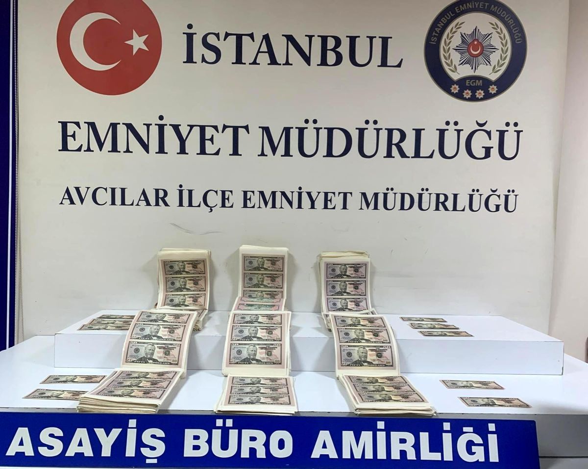 Babayla kızın sahte para tezgahını polis bozdu