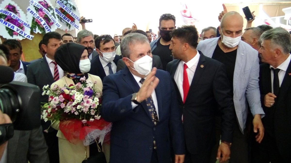 BBP genel Başkanı Destici Hatay\'da