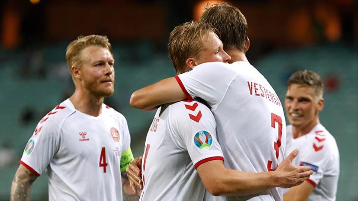 Çekya\'yı 2-1 mağlup eden Danimarka, EURO 2020\'de yarı finale yükseldi