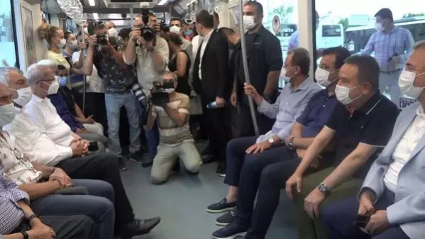 CHP'li başkanlar Antalya'da toplandı - TRAMVAY TEST SÜRÜŞÜNÜ GERÇEKLEŞTİRDİLER CHP'li başkanlar Antalya'da toplandı - TRAMVAY TEST SÜRÜŞÜNÜ GERÇEKLEŞTİRDİLER