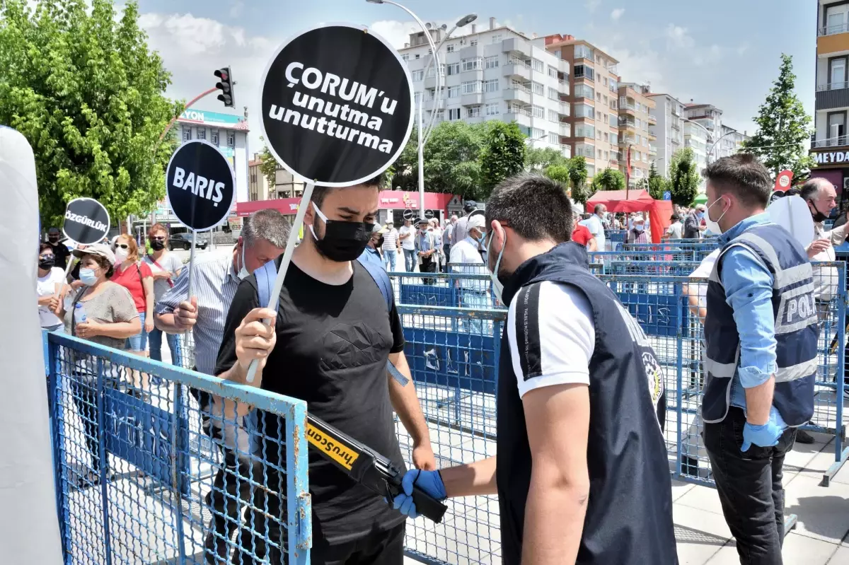 "Çorum olayları"nın 41. yılında hayatını kaybedenler anıldı