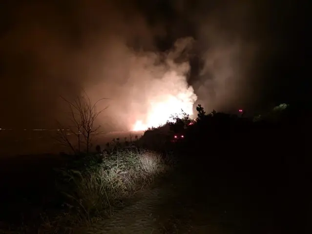 Son dakika: Hatay'daki örtü yangını kontrol altına alındı