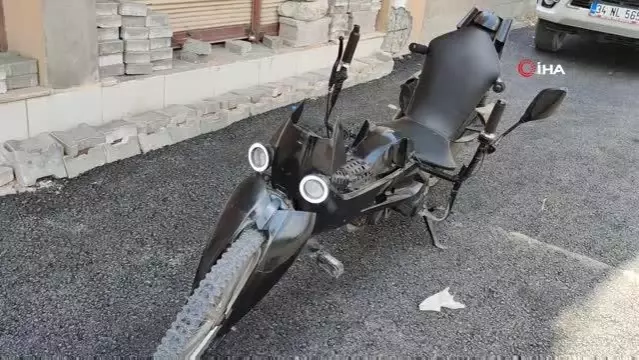 Hataylı genç, joystick kollu motosiklet yaptı