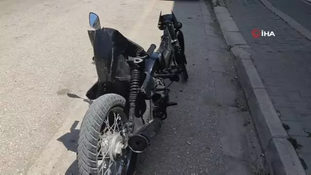 Hataylı genç, joystick kollu motosiklet yaptı