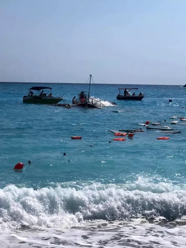 Son dakika haber! Ölüdeniz açıklarında batan teknedeki tüm yolcular kurtarıldı