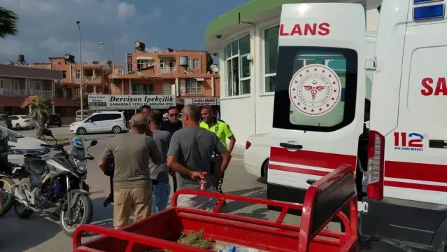 Akıntıya kapılan genç boğulma tehlikesi geçirdi