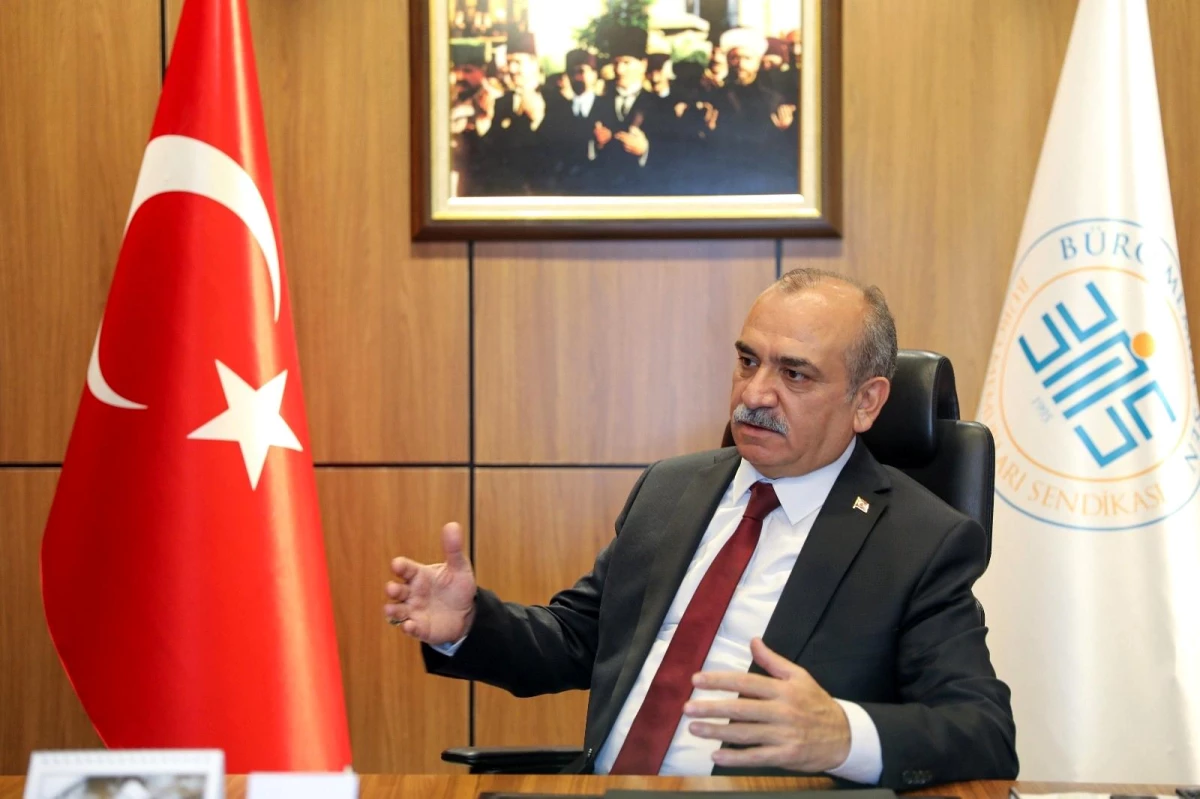 Büro Memur-Sen Genel Başkanı Yazgan: "Kamu görevlilerine seyyanen zam yapılmalı, refah payı verilmeli"