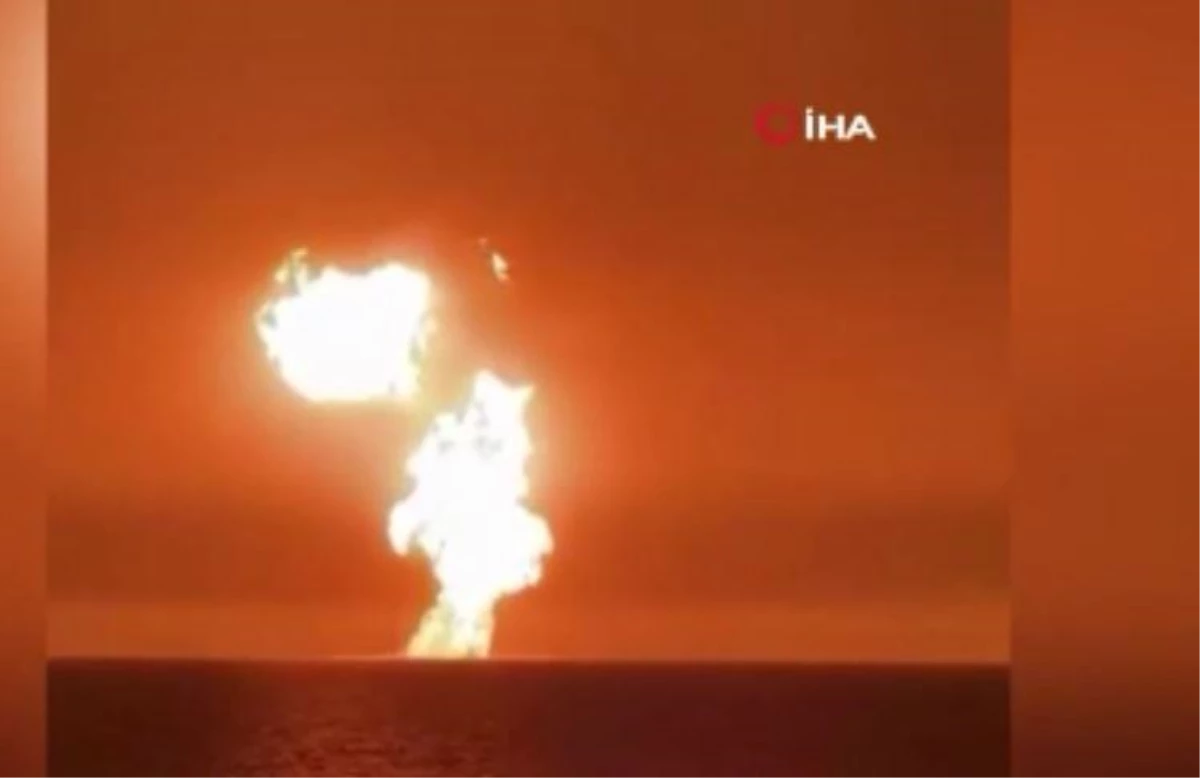 Hazar Denizi\'nde şiddetli patlama