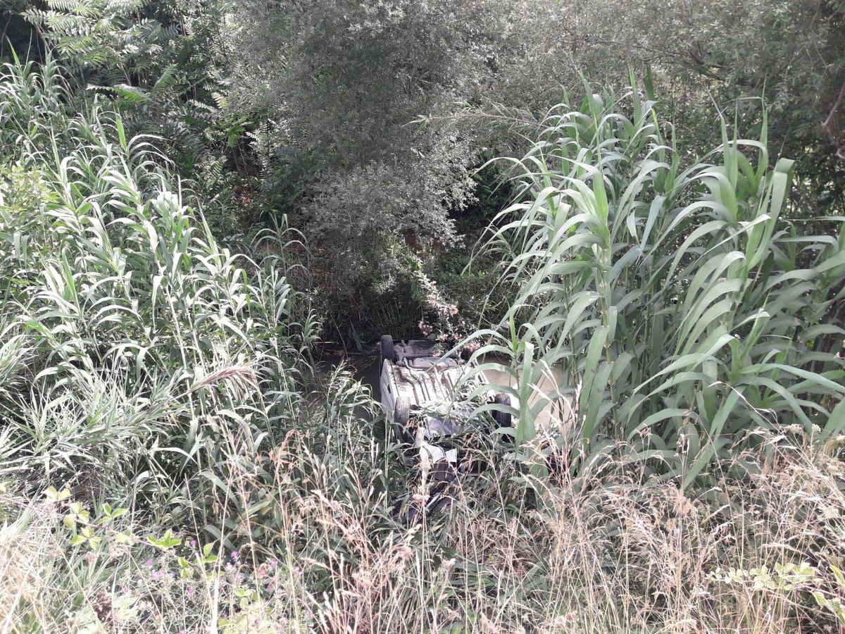 Adana\'da dereye devrilen otomobildeki 4 kişi yaralandı