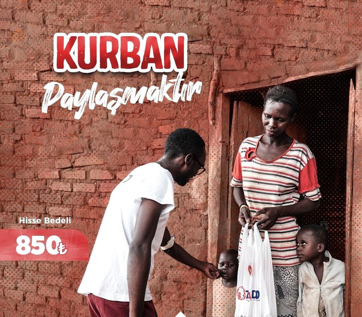 Afrika dostlarından video paylaşımlı kurban vekalet hizmeti