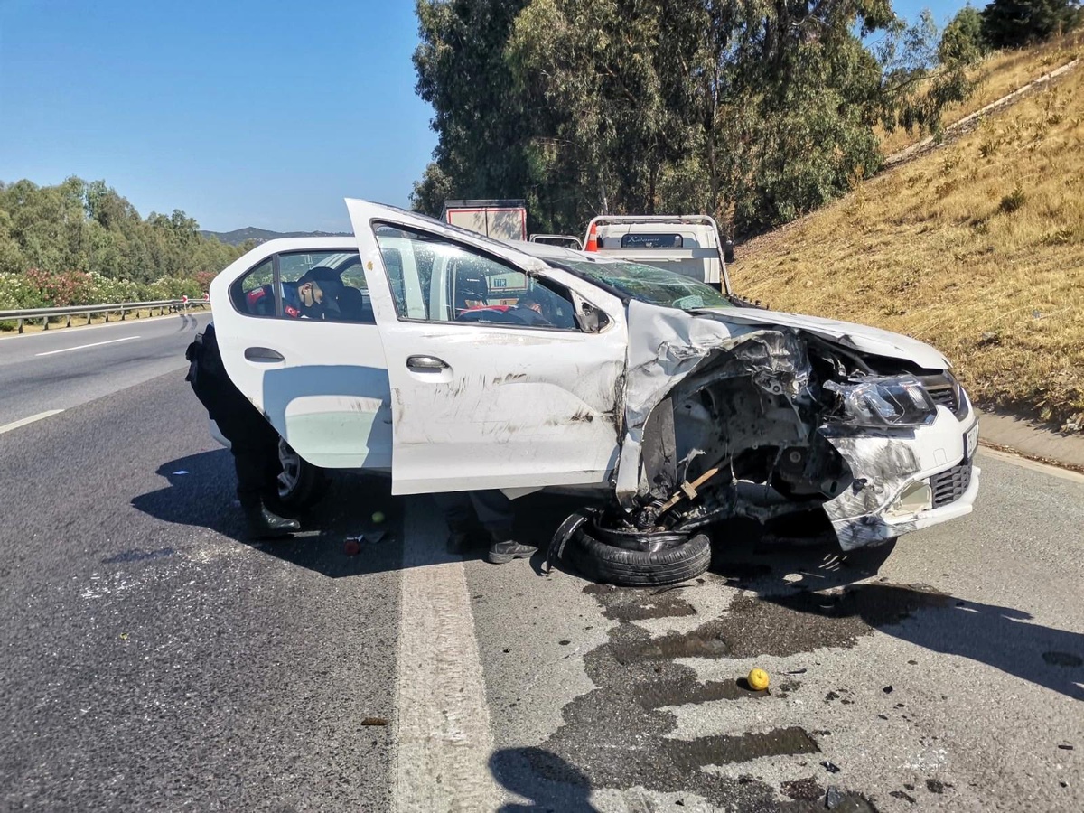 Aydın-İzmir otobanında trafik kazası: 1 yaralı