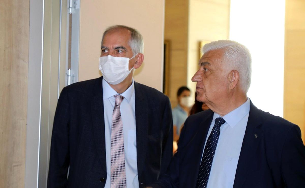 Fransa Büyükelçisi Magro, Başkan Gürün\'ü ziyaret etti