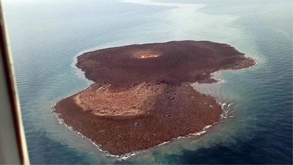Hazar Denizi\'ndeki korkunç patlamanın gerçekleştiği çamur volkanı görüntülendi