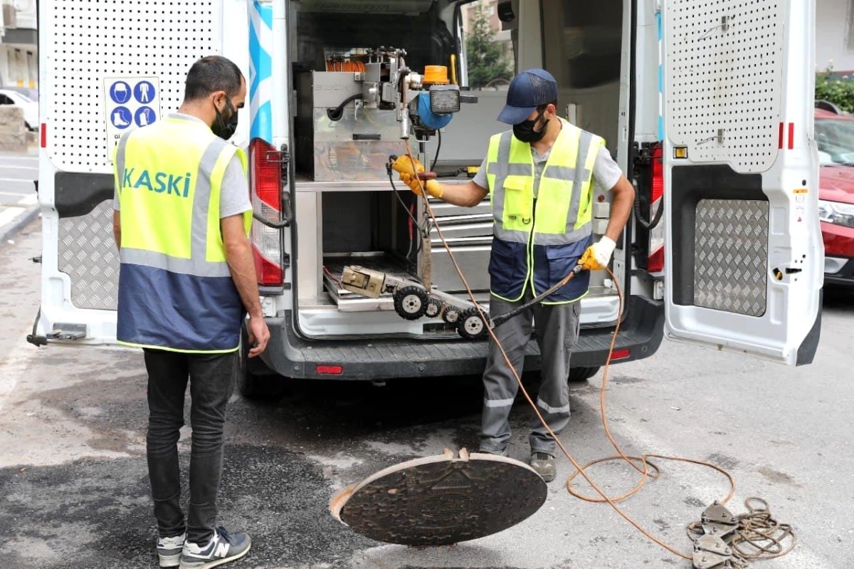 KASKİ, altyapı hatlarını \'Görüntüleme Robotu\' ile kontrol altında tutuyor