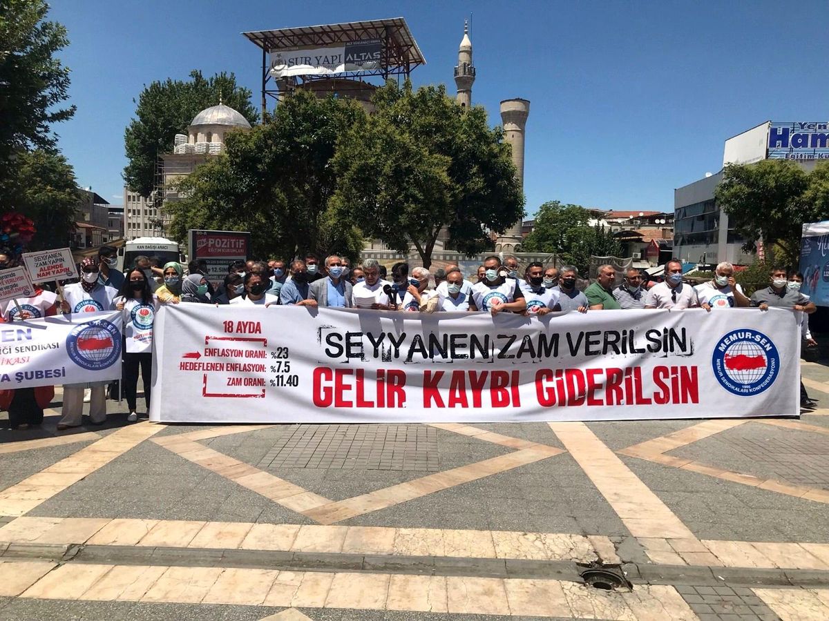 Malatya\'da Memur-Sen\'den maaş zammı açıklaması