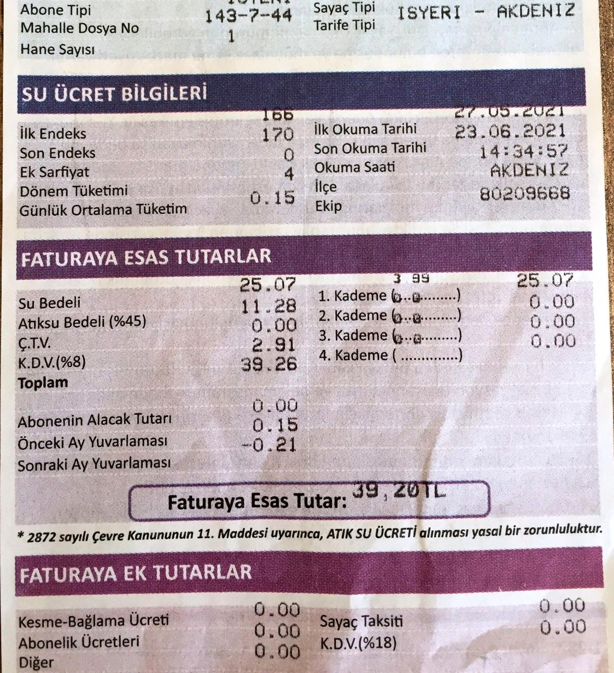 MESKİ, su faturası borçlarını yapılandırıyor