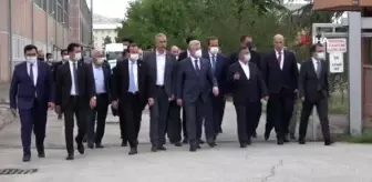 Milli Savunma Komisyonu Başkanı Yılmaz, MKE işçileri ile bir araya geldi