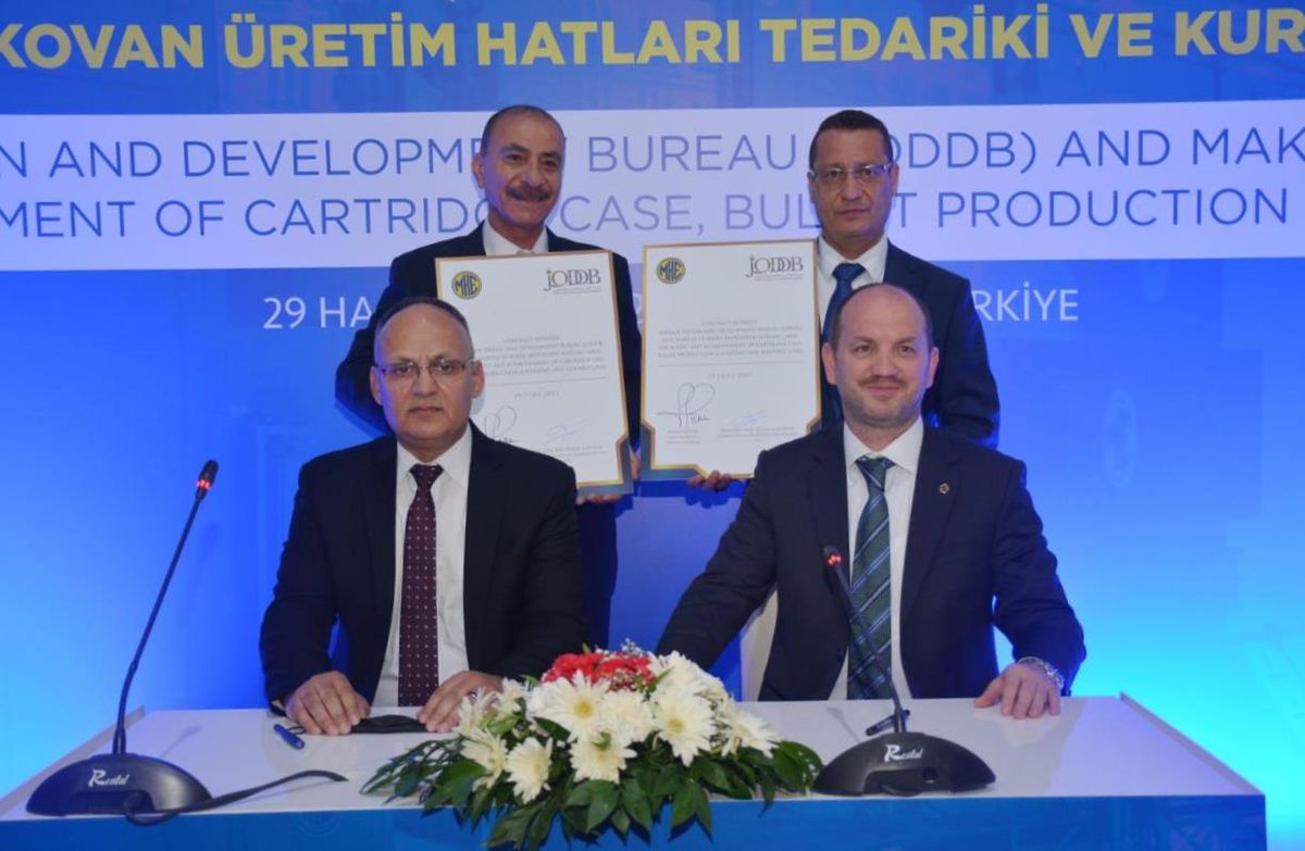 Son dakika haberleri: MKE AŞ\'den Ürdün\'e teknoloji transferi