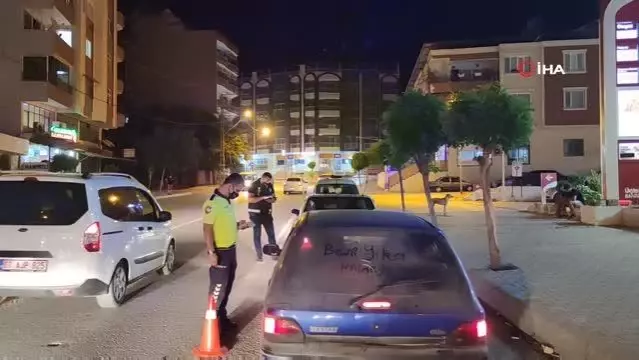 Samandağ'da alkol ve asayiş uygulaması