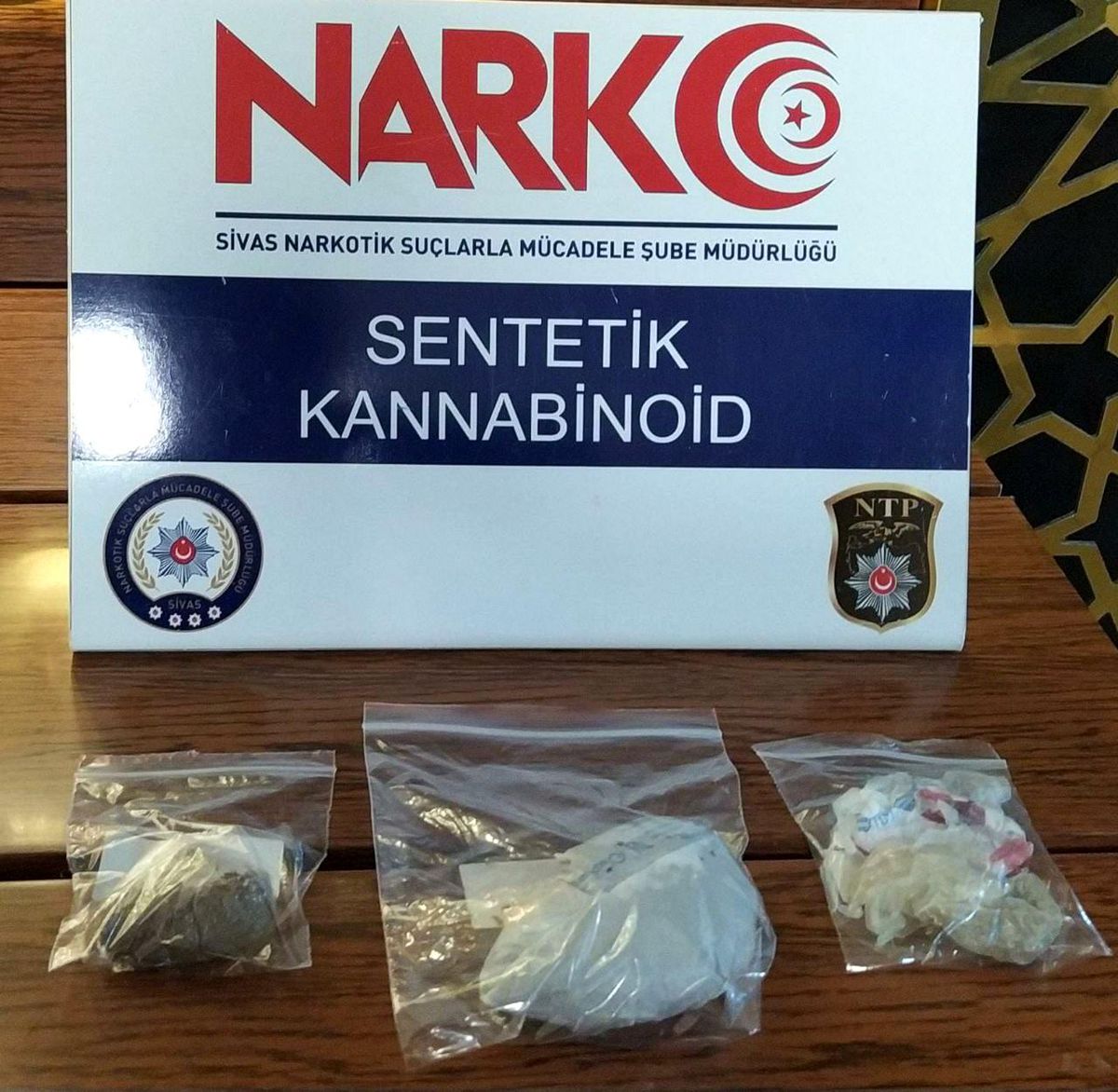 Sivas\'ta sentetik cannabinoid ele geçirildi