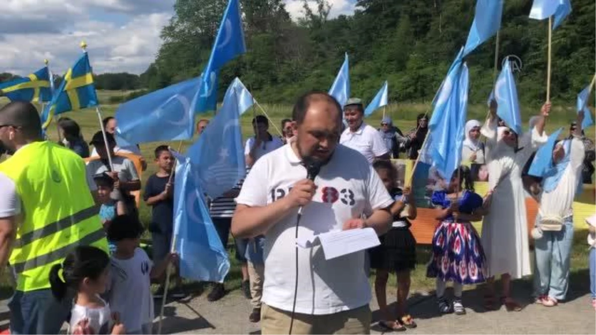 Urumçi olayları, Londra\'da protesto edildi