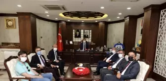 VEDAŞ heyetinden Vali Akbıyık'a ziyaret