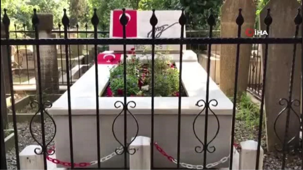 Yazar Hüseyin Nihal Atsız\'ın mezarına saldırı