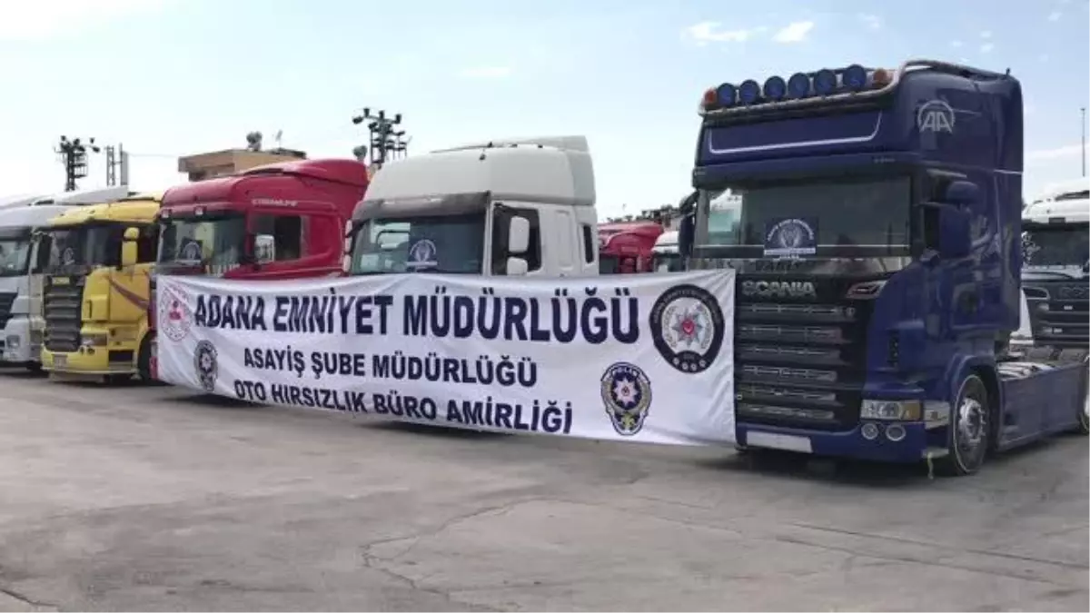 Adana merkezli 12 ilde "change" tır operasyonu: 34 gözaltı