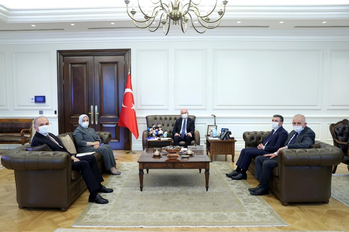 Düzce heyetinden Soylu ve Pakdemirli\'ye ziyaret