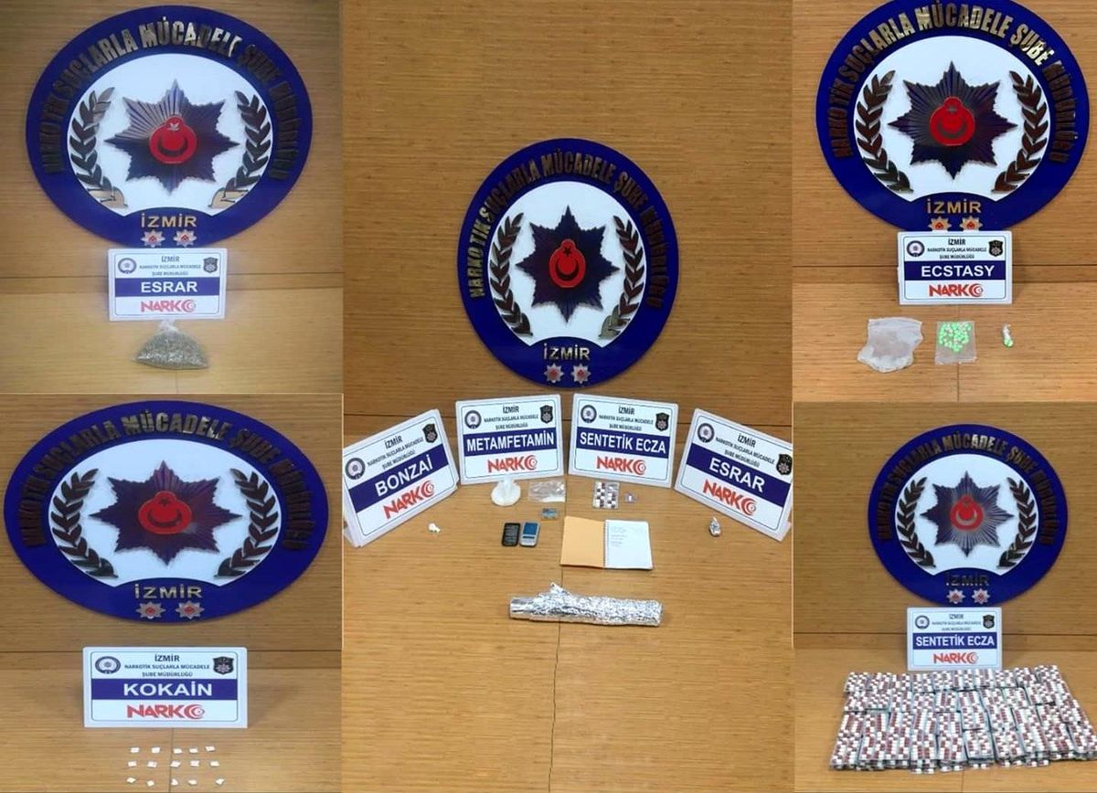 Son dakika haber! İzmir\'de uyuşturucu operasyonları: 11 tutuklama
