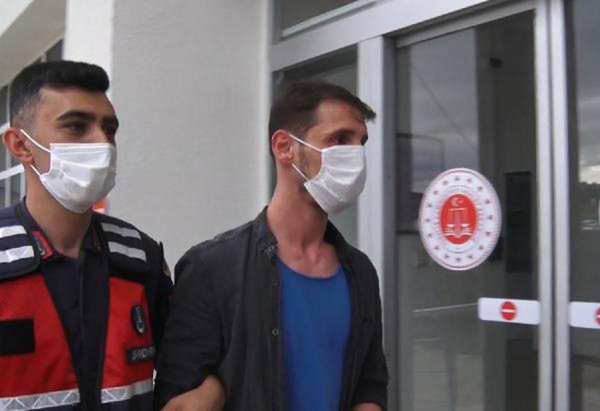 Kadının evine balkondan girerken görüntülenen şüpheli, yakalandı (2)