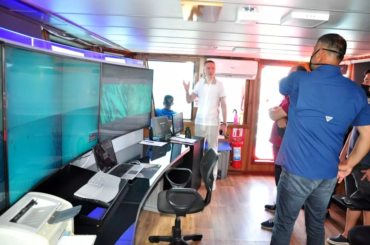 Kaymakam Böke\'den balık çiftliklerinde inceleme