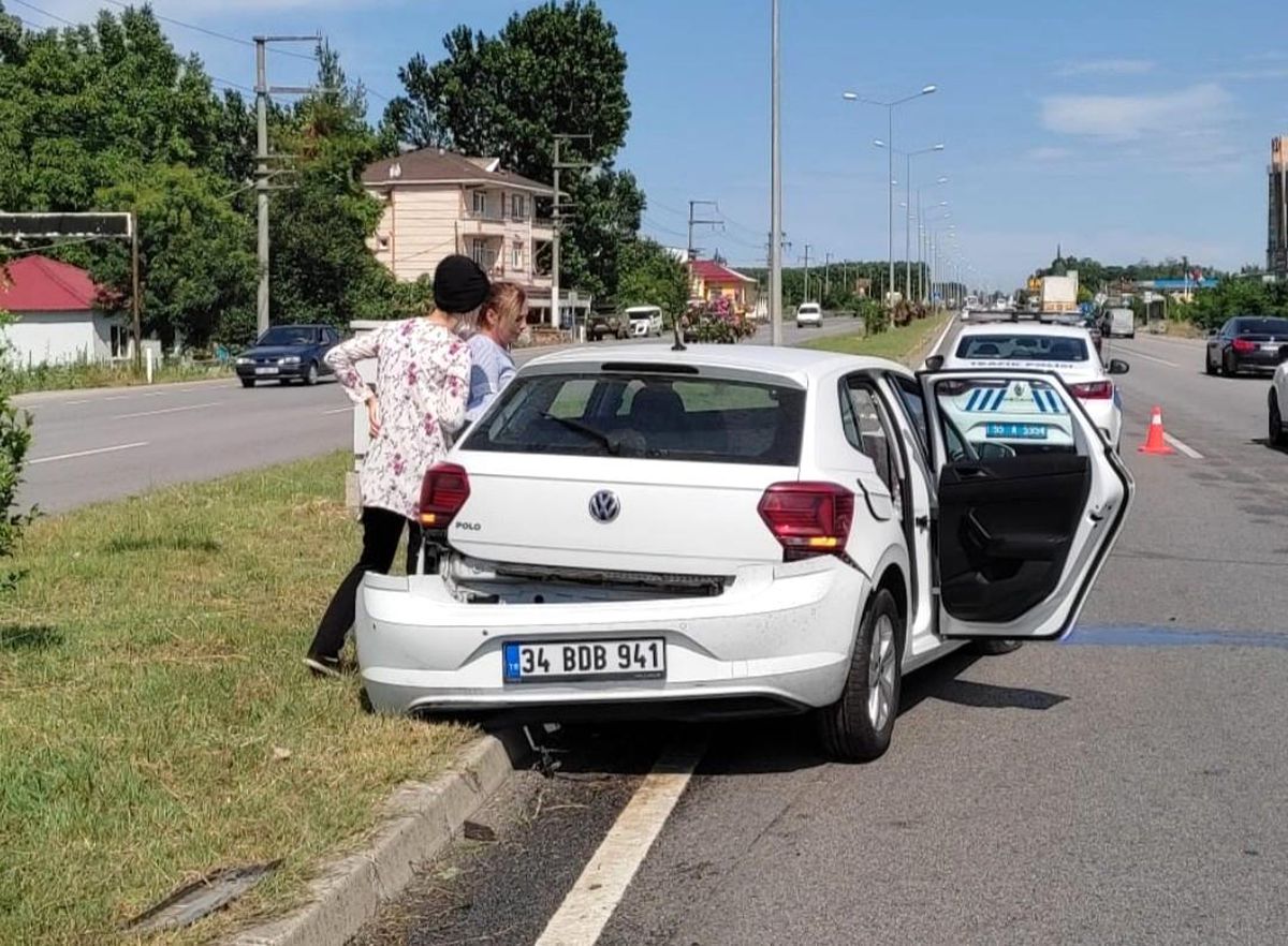 Son dakika haber! Samsun\'da trafik kazası: 2 yaralı