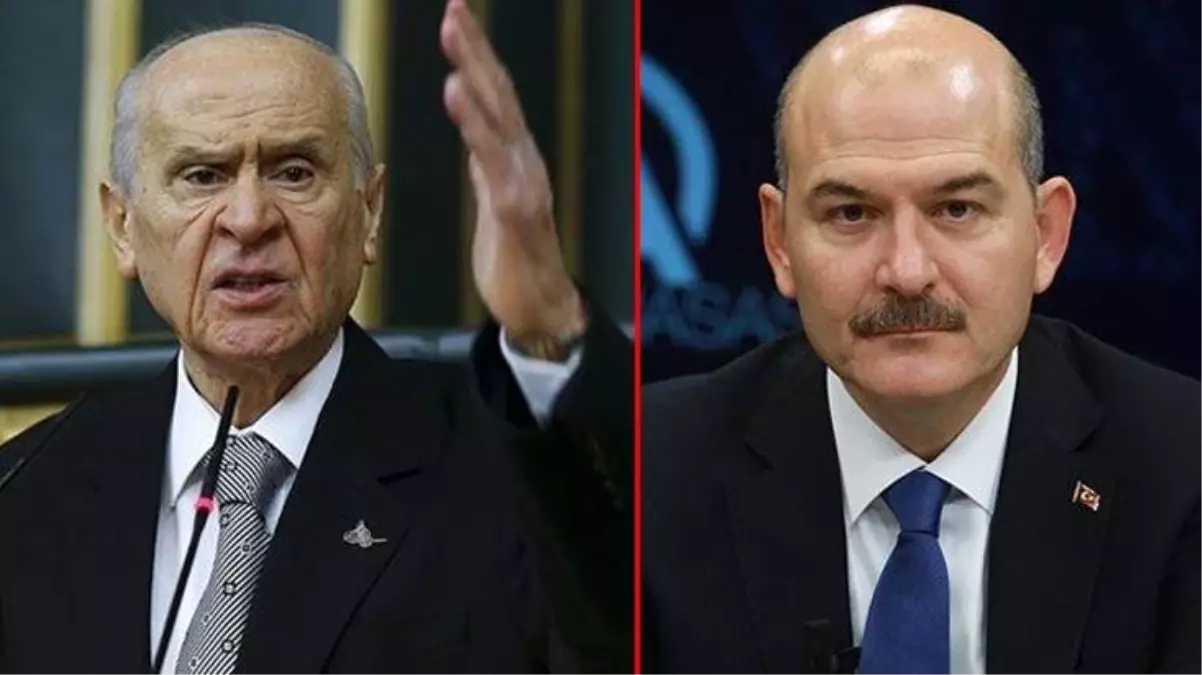 Son Dakika! Bahçeli\'den Süleyman Soylu hakkındaki istifa iddialarına sert tepki: İtibar suikastını kabul etmiyoruz