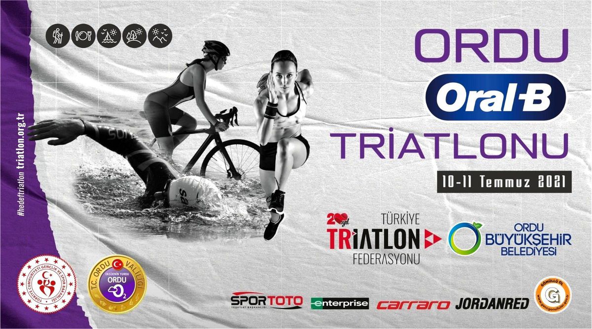 Triatlon yarışmaları Ordu\'da
